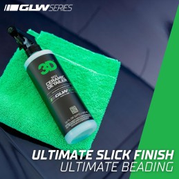 3D Ceramic Detailer, GLW Series | Hyper Gloss Finish | SiO2 Peak Hydrophobic Top Coat | Extends Life of Waxes, Sealants,