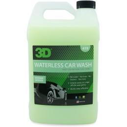 3D Waterless Car Wash - Easy Spray Waterless Detailing Spray - No Soap or Water Needed - Great on Cars, RVs, Motorcycles & Boats