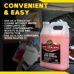 Meguiar's D15501 Detailer Last Touch Spray Detailer Schnellreiniger , 3.78L