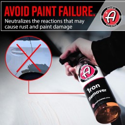 Adam's Polishes Iron Remover (16oz) - Iron Out Fallout Rust Remover Spray for Car Detailing | Remove Iron Particles in Car