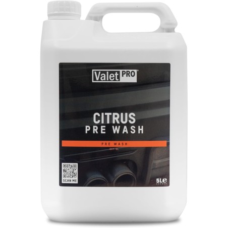 ValetPRO Citrus Pre-Wash Cleaner with Citrus Oils - Breaks Down Dirt and Road Grime - 1 L