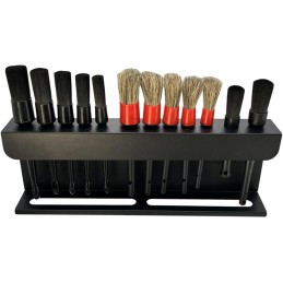 Ronyme Detailing Brush Holder Spray Bottle Storage Rack, Car Brush Holder for Beauty Shop Cleaning Detailing Tools Storage