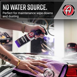 Adam's Waterless Wash (2-Pack) - Car Cleaning Car Wash Spray for Car Detailing | Safe Ultra Slick Lubricating Formula for Car,