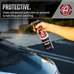 Adam's Waterless Wash (2-Pack) - Car Cleaning Car Wash Spray for Car Detailing | Safe Ultra Slick Lubricating Formula for Car,