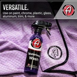 Adam's Waterless Wash (2-Pack) - Car Cleaning Car Wash Spray for Car Detailing | Safe Ultra Slick Lubricating Formula for Car,