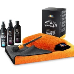 10 teilig. Autowasch Bundle – ADBL Synthetic Spray Wax, Snowball Auto Shampoo, Vampire Liquid, Waschhandschuh, Trockentuch,