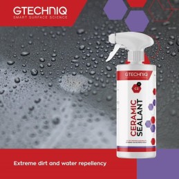 Gtechniq C2V3 Ceramic Sealant for Cars, Protect Car Paintwork, Trim, Tyres and Windows, High Shine, Easy to Apply - 500ml