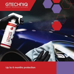 Gtechniq C2V3 Ceramic Sealant for Cars, Protect Car Paintwork, Trim, Tyres and Windows, High Shine, Easy to Apply - 500ml