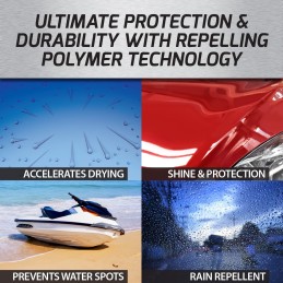 Turtle Wax 50834 1-Step Wax & Dry-26 oz. Double Pack with Microfiber Towel, 52. Fluid_Ounces, 2 Pack