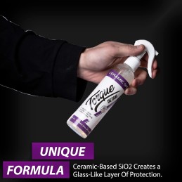 Torque Detail Ceramic Spray - Easy to Apply, Ceramic Coating Spray - Proprietary Silica Formula (Nano SiO2) Seals & Shields