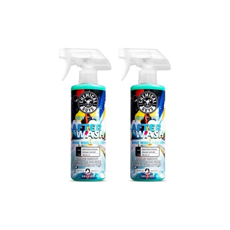 Chemical Guys CWS_801_16 After Wash Sprayable Gloss Boosting Car Wash Drying Aid (Helps Reduce Water Spots), 16 fl. Oz