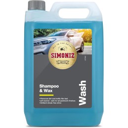 Simoniz Waterless Car Wash & Wax, Dual Action Waterless Wash & Wax, Cleans & Protects Car Paintwork, Essential Car-Cleaning