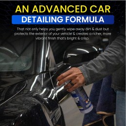 Nobu’s Garage Ceramic Car Detail Spray for Professional Auto Detailing, 16 oz Bottle, Quick Spray-On Detailer and Maintenance