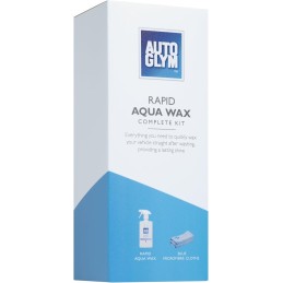 Autoglym Rapid Aqua Wax , 500ml - Complete Car Wax Kit Made to Protect All Exterior Surfaces including Car Paint, Rubber and