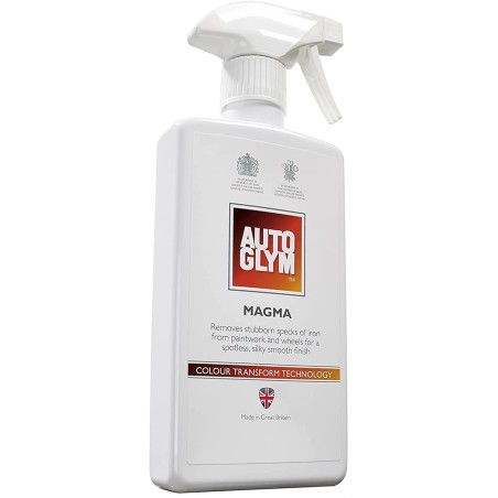 Autoglym Magma Liquid Clay, 500ml - Colour Transform Technology Fallout Remover, Removes Stubborn Iron Specks From Car Bodywork,