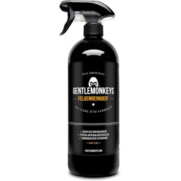 GENTLEMONKEYS Felgenreiniger (1000ml) • Profi Felgenpflege für Alu- & Stahlfelgen • Felgen-Reiniger für Auto & Motorrad •