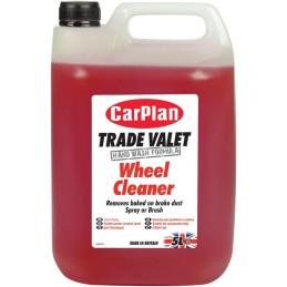 CarPlan Trade Valet Wheel Cleaner - Removes Baked on Break Dust, 5 L