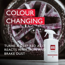 Autoglym Advanced All Wheel Cleaner,1L – Colour Change Technology Reacts With Brake Dust,pH Neutral Car Wheel Cleaner Spray and