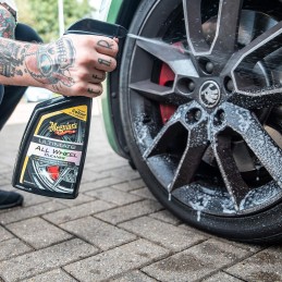 Meguiar's G180124EU Ultimate All Wheel Cleaner Felgenreiniger, Reinigt alle Felgenoberflächen, Entfernt Bremsstaub und Schmutz,