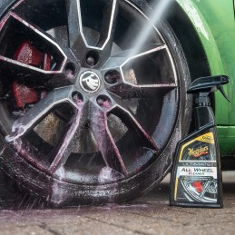 Meguiar's G180124EU Ultimate All Wheel Cleaner Felgenreiniger, Reinigt alle Felgenoberflächen, Entfernt Bremsstaub und Schmutz,