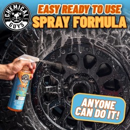 Chemical Guys CLD10516 Sticky Citrus Wheel Cleaner Gel, (Safe for All Wheel Types) Works on Cars, Trucks, SUVs, Motorcycles, RVs