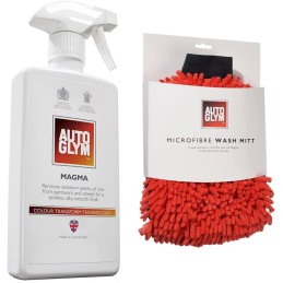 Autoglym Magma Liquid Clay, 500ml - Colour Transform Technology Removes Stubborn Iron Specks From Car Bodywork, Car Wheel