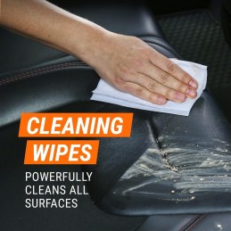 Armor All Protectant, Glass and Cleaning Wipes, Wipes for Car Interior and Car Exterior, 30 Count Each (Pack of 3)