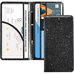 CoBak Car Registration and Insurance Holder - Vehicle Glove Box Car Organizer, Auto Truck Comparment Accessories Case for