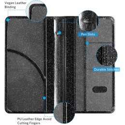 CoBak Car Registration and Insurance Holder - Vehicle Glove Box Car Organizer, Auto Truck Comparment Accessories Case for