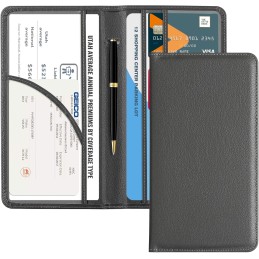 CoBak Car Registration and Insurance Holder - Vehicle Glove Box Car Organizer, Auto Truck Comparment Accessories Case for