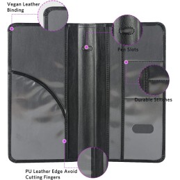 CoBak Car Registration and Insurance Holder - Vehicle Glove Box Car Organizer, Auto Truck Comparment Accessories Case for