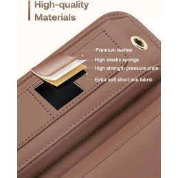 Universal Fit Car Gap Filler, Premium Leather Car Seat Gap Filler Organizer, Car Organizer Car Accessories for Women Men, Car