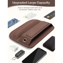 Universal Fit Car Gap Filler, Premium Leather Car Seat Gap Filler Organizer, Car Organizer Car Accessories for Women Men, Car