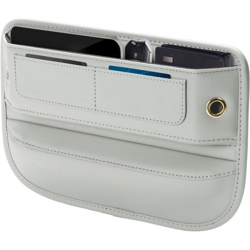 Universal Fit Car Gap Filler, Premium Leather Car Seat Gap Filler Organizer, Car Organizer Car Accessories for Women Men, Car