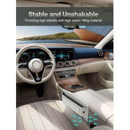 Universal Fit Car Gap Filler, Premium Leather Car Seat Gap Filler Organizer, Car Organizer Car Accessories for Women Men, Car