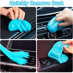 PULIDIKI Car Cleaning Gel Universal Detailing Kit Automotive Dust Car Crevice Cleaner Slime Auto Air Vent Interior Detail