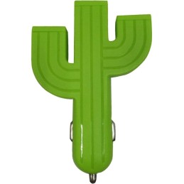 Universal Cute Cactus Car Charger Compact Design with 3 Usb Ports Compatible with Phone – Car Interior Accessory