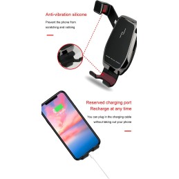 JNGXQ car Phone Holder for Ford Mustang Phone Mount Interior Accessories 2016 2017 2018 2019 2020 2021 2022 2023 Phone Stand