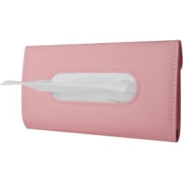 Leather Tissue Holder, Mask Holder, Rectangular Sun Visor Napkin, Mask Dispenser, Premium Car Tissue Box for car, Vehicle