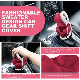 Gear Shift Hoodie, Gear Shift Cover, Universal Car Shift Knob Hoodie, Mini Hoodie for Car Shifter, Automotive Interior Cute