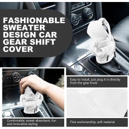 Gear Shift Hoodie, Gear Shift Cover, Universal Car Shift Knob Hoodie, Mini Hoodie for Car Shifter, Automotive Interior Cute