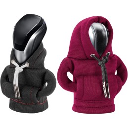 Gear Shift Hoodie, Gear Shift Cover, Universal Car Shift Knob Hoodie, Mini Hoodie for Car Shifter, Automotive Interior Cute