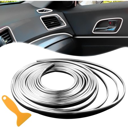 Auto Zubehör Innenraum -10M Automobile Gap Fillers Moulding Line Dekoratives Zubehör DIY Filler Flexible Strip Universal