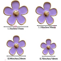 Daisy Air Vent Clips, 4-Pcs Nette Blume Auto Klimaanlage Outlet Clip Auto Air Freshener Clip Charm Auto Inter Decor Zubehör für