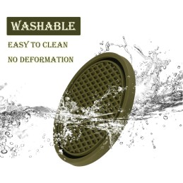 SINGARO Car Cup Coaster, 4PCS Universal Non-Slip Cup Holders Embedded in Ornaments Coaster, Car Interior Accessories, Red