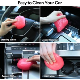 PULIDIKI Car Cleaning Gel for Car Cleaning Putty Car Slime for Cleaning Car Interior Cleaner Car Cleaning Supplies Auto