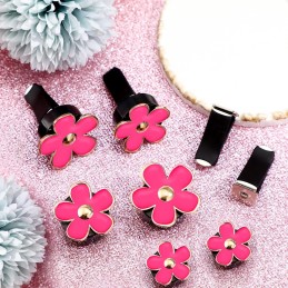 Frienda 6 Pcs Daisy Flower Air Vent Clip Air Freshener Outlet Clip Car Air Conditioning Clip Charm Car Inter Decor(Red, Pink,