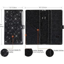 TOURSUIT Car Registration and Insurance Card Holder, Vehicle License Document Glove Box Compartment Organizer, Interior Car