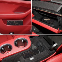 TOURSUIT Car Registration and Insurance Card Holder, Vehicle License Document Glove Box Compartment Organizer, Interior Car