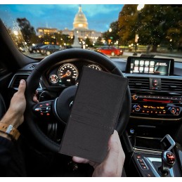 TOURSUIT Car Registration and Insurance Card Holder, Vehicle License Document Glove Box Compartment Organizer, Interior Car